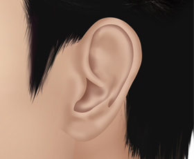 prominent ear