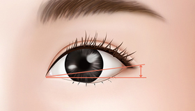 下瞼の内側の結膜で目の下の筋肉を引っ張り、骨膜にしっかりと固定 